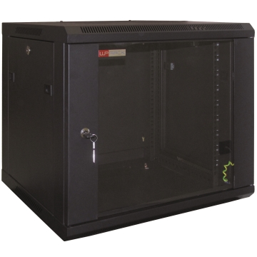 WPN-RWB-12605-B | WAND MONTIERBARES 12U 19" RACK RWB SERIES SCHWARZ RAL 9005 | WP Rack | distributori informatica