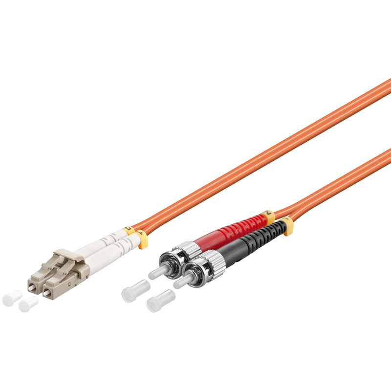 WPC-FP1-6LCST-020 | FIBER OPTIC MULTIMODE PATCH CORD 62,5/125 LC-ST, 2 MT. OM1 | WP Cabling | distributori informatica