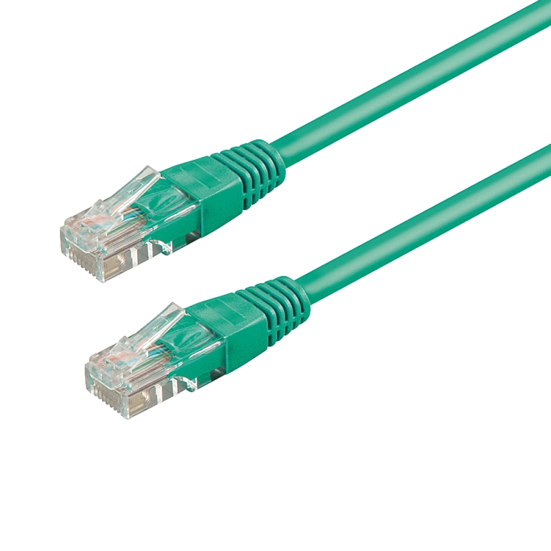 WPC-PAT-6U050G | CAT 6 U-UTP PATCHCABEL 5.0m GRUEN | WP Cabling | distributori informatica