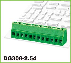 CI-DG308-2.54-02P | PCB terminal block 2 poles p 2,54 | DEGSON | distributori informatica