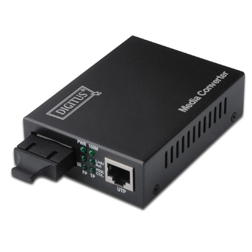 DI-DN-82020-1 | M.CONV. MM 10/100 - 100FX SC 2KM | Digitus | distributori informatica