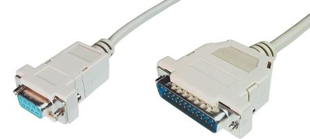 CC-310105-030-G-B | PRINTER KABEL, SERIELL DB25M-DB9F, 3MT | OEM | distributori informatica