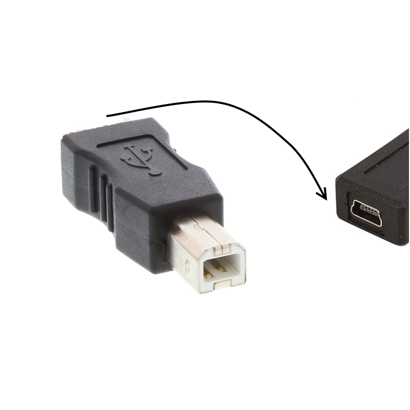 EW-100506-000-N-P | ADATTATORE USB MINI B FEMMINA / USB MICRO B MASCHIO | Ewent | distributori informatica