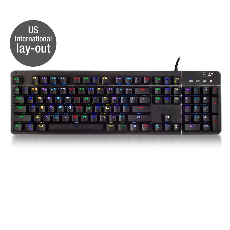 PL3350 | Mechanische Gamingtastatur mit RGB-Beleuchtung |   | distributori informatica