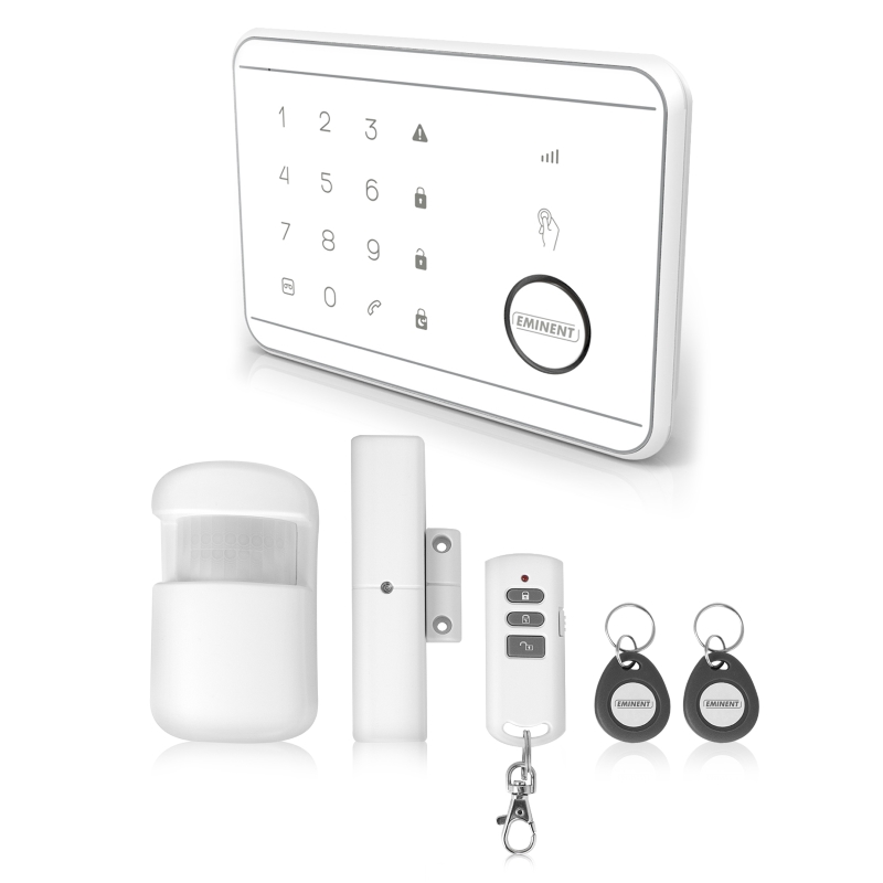 EM8710 | Kabelloses GSM-Alarmsystem (868 MHz) mit hoher Reichweite | Eminent | distributori informatica