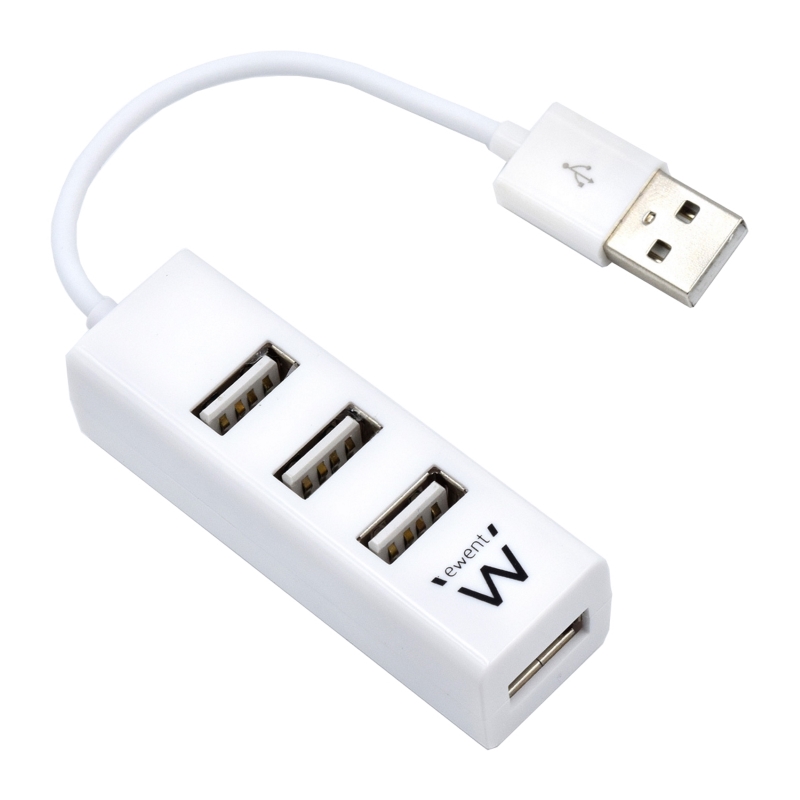 EW1122 | MINI HUB USB 2.0 A 4 PORTE | Ewent | distributori informatica