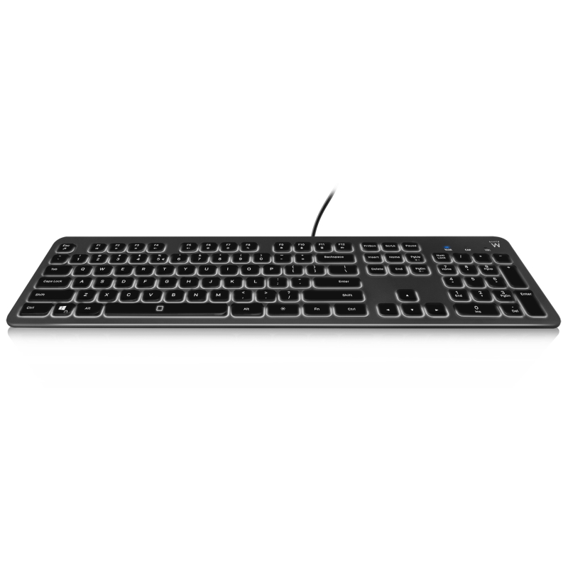 EW3270 | Wired Keyboard with backlight illumination (PT layout) | Ewent | distributori informatica