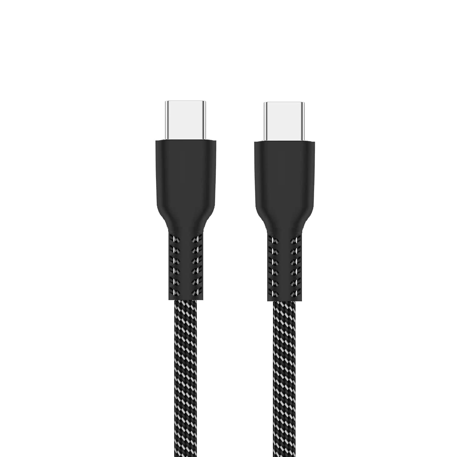 EC1091 | USB 2.0 Type-C cable, C male to C male, 1m, PD 100W Fabric | Ewent | distributori informatica