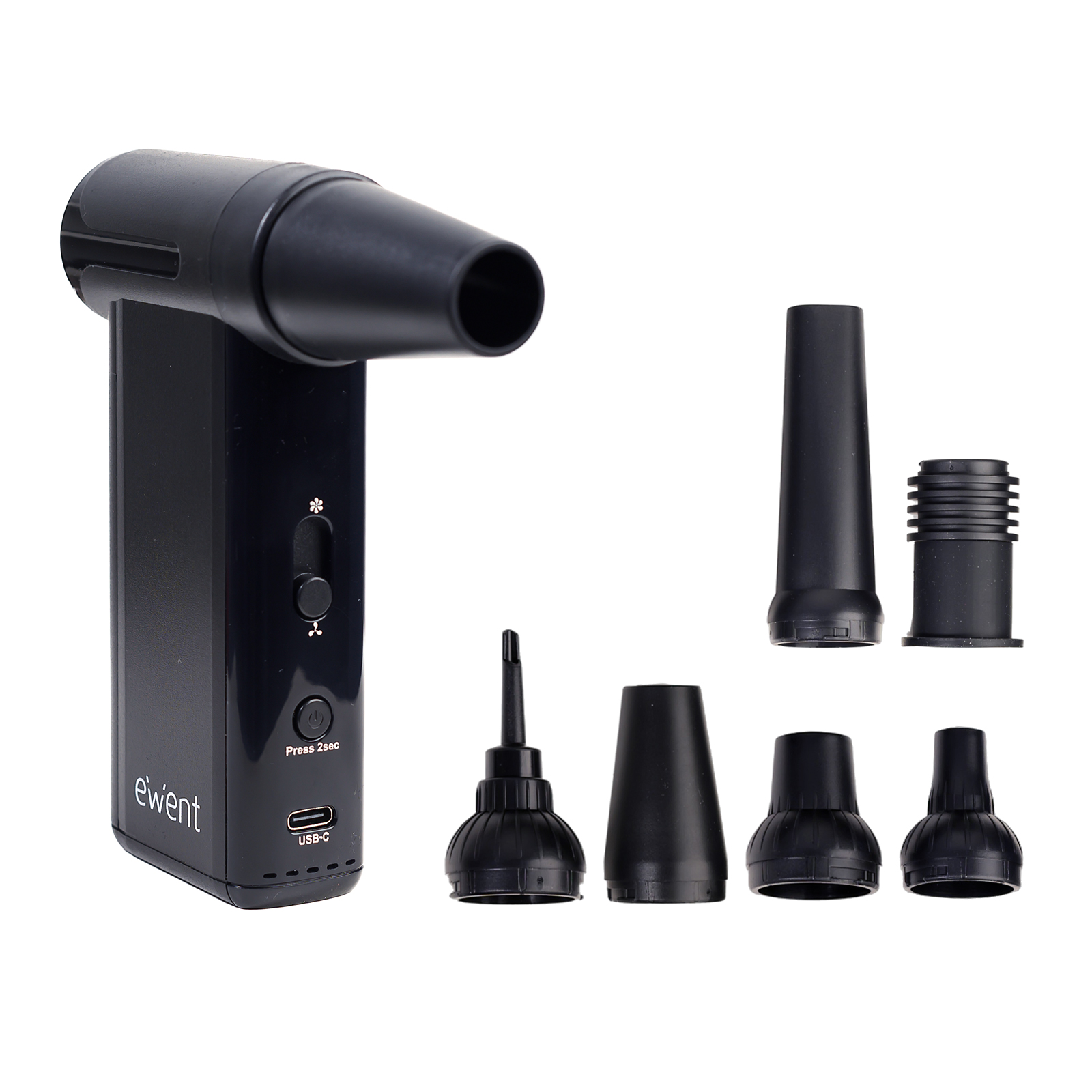 EW5681 | Electric Dust Blower, 8 Speed 130000 RPM, 10Kpa, 5000mAh | Ewent | distributori informatica