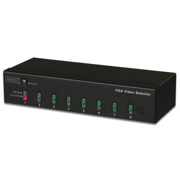 DI-DS-46100 | VIDEO SELECTOR, 1 MONITOR, 8 STCK, REMOTE CONT., OSD | OEM | distributori informatica