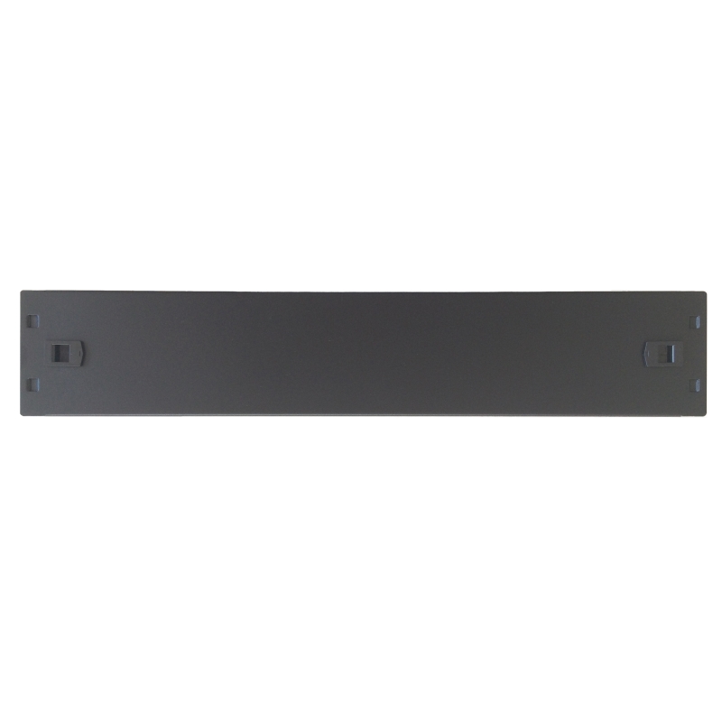 WPN-ABP-2SL-B | 2U SCRAUBENLOS BLINDABDECKUNG, SCHWARZ RAL 9005 | WP Rack | distributori informatica