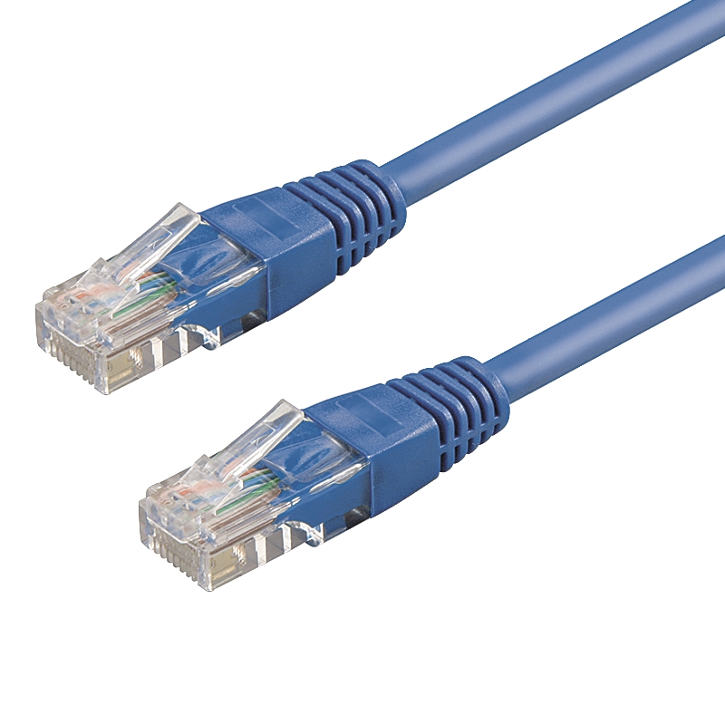 WPC-PAT-6U020B | CAT 6 U-UTP PATCHCABEL 2.0m BLAU | WP Cabling | distributori informatica