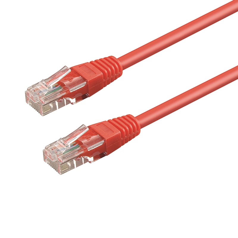 WPC-PAT-6U020R | CAT 6 U-UTP PATCHCABEL 2.0m ROT | WP Cabling | distributori informatica