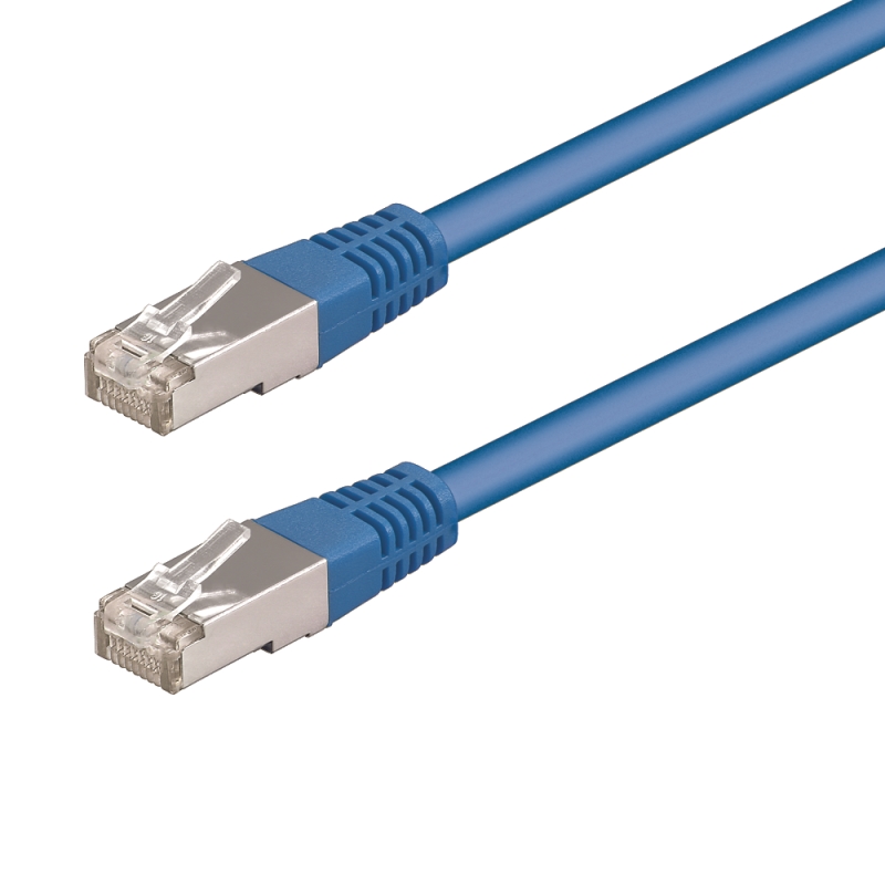 WPC-PAT-5F020B | CAVO PATCH CAT.5E F/UTP 2.0m NERO | WP Cabling | distributori informatica