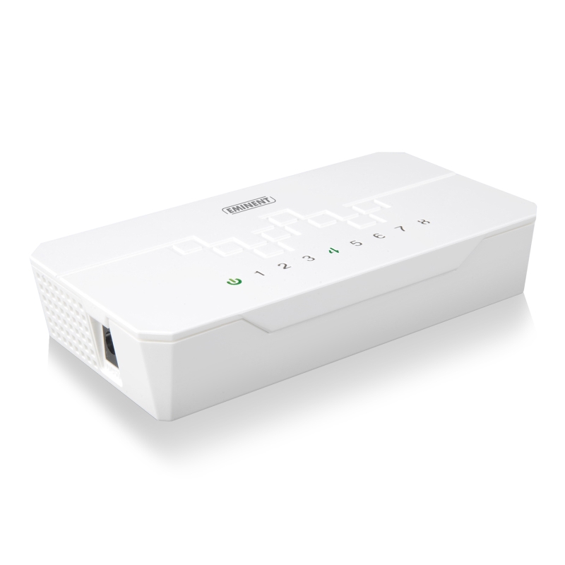 EM4408 | 8 PORTE NETWORKING SWITCH  10/100Mbps | Eminent | distributori informatica