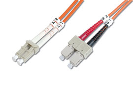 AL-6LCSC-05 | LC-SC DUPLEX 62,5/125 Âµ MULTI MODE 5 MT. | OEM | distributori informatica