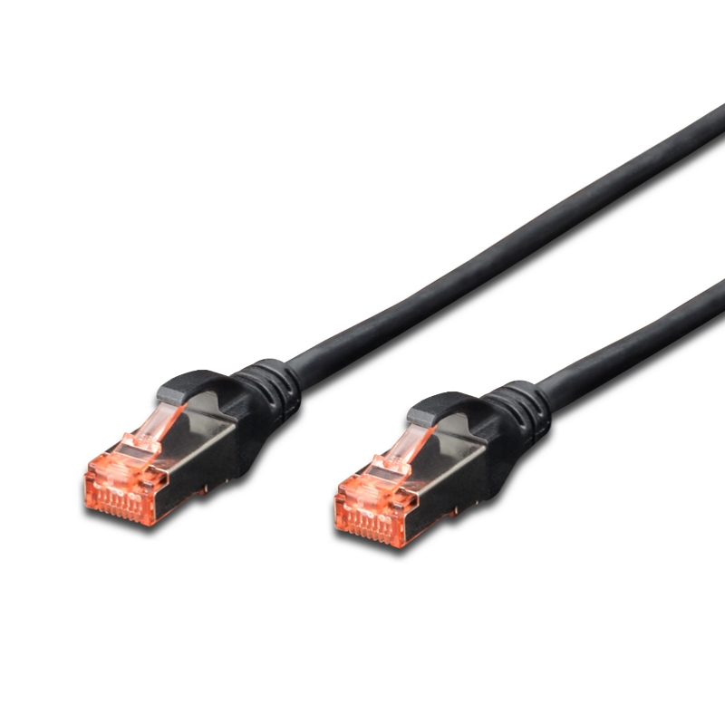 WPC-PAT-6SF002BL | CAT 6 S-FTP PATCHCABEL 0,2 m, LS0H SCHWARZ | WP Cabling | distributori informatica