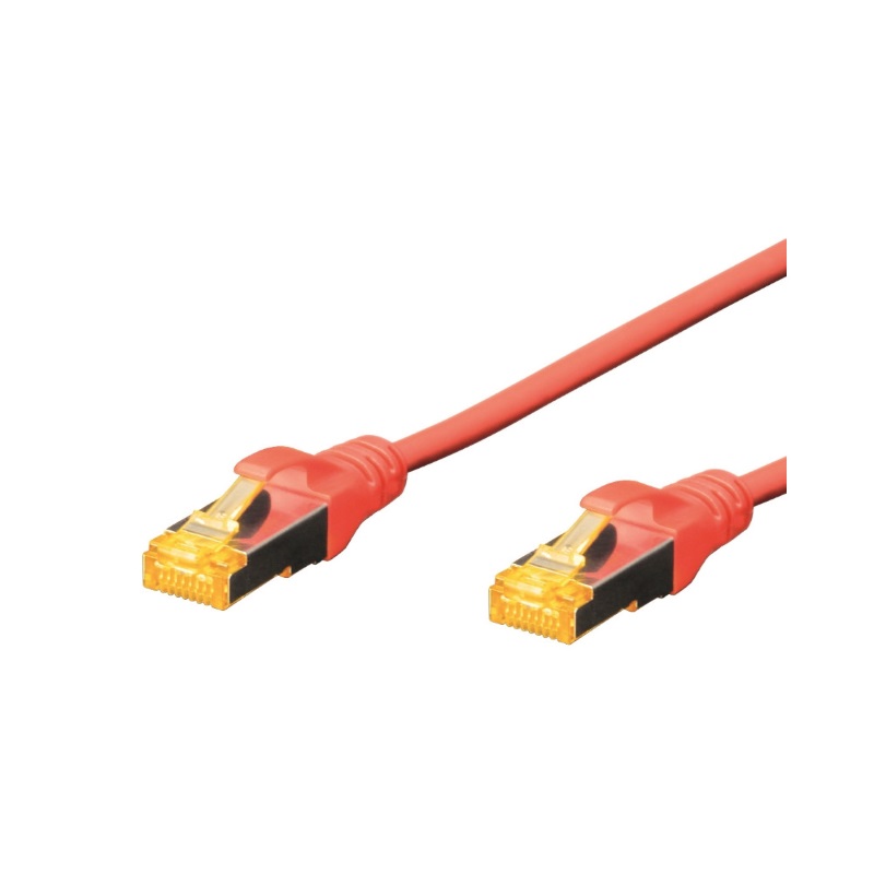 WPC-PAT-6ASF005R | CAT 6A S-FTP PIMF PATCHCABEL 0,5 m, LS0H ROT | WP Cabling | distributori informatica