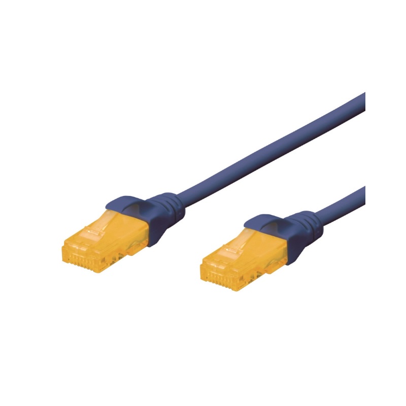 WPC-PAT-6AU005B | CAT 6A U-UTP PATCHCABEL 0,5 M, LS0H BLAU | WP Cabling | distributori informatica