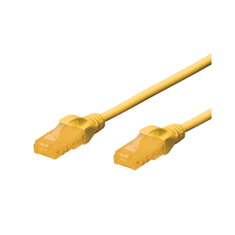 WPC-PAT-6AU005Y | CAT 6A U-UTP PATCHCABEL 0,5 M, LS0H GELB | WP Cabling | distributori informatica