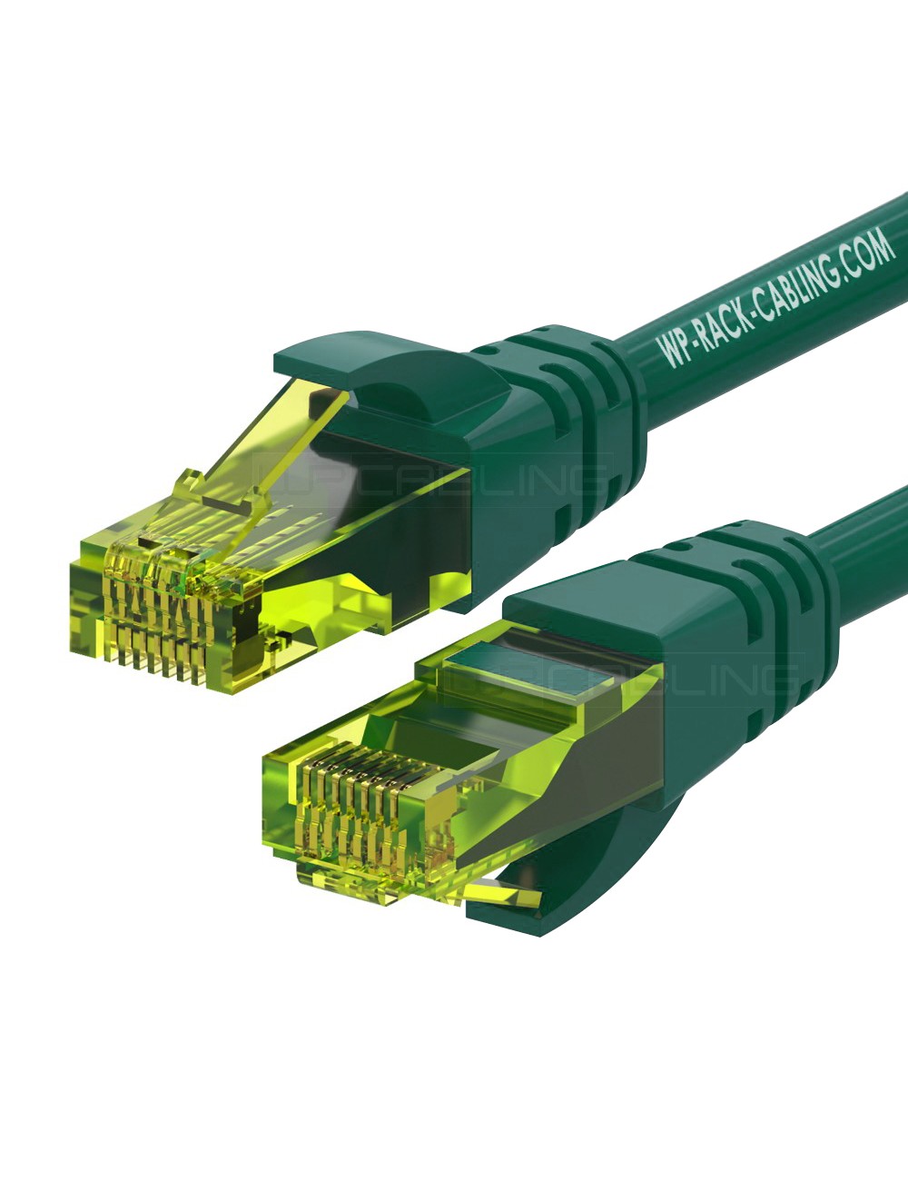 WPC-PAT-6AU002G | CAT 6A U-UTP PATCHCABEL 0,2 M, LS0H GRUEN | WP Cabling | distributori informatica