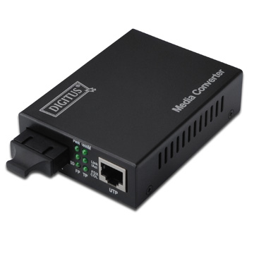 DI-DN-82121-1 | M.CONV. SM 10/100/1000 - 1000LX SC | Digitus | distributori informatica