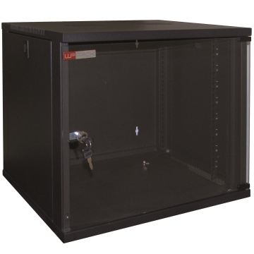 WPNRWA12604B | WALL MOUNT RACK 19" RWA SERIES 12U BLACK RAL 9005 | WP Rack | distributori informatica