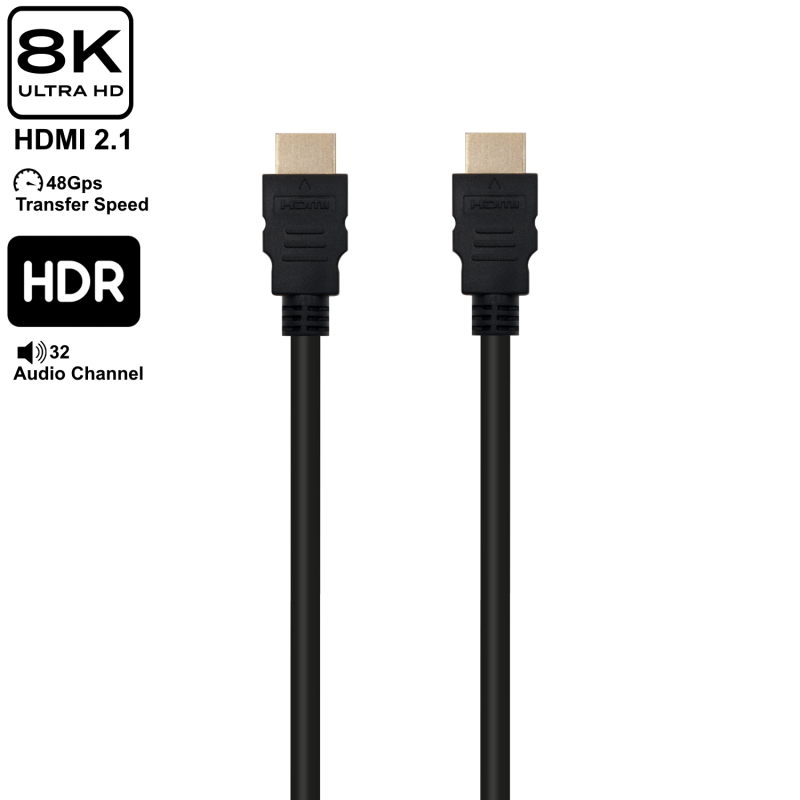 EC1324 | Ultra High Speed HDMI cable 8K with Ethernet 8.0m | Ewent | distributori informatica