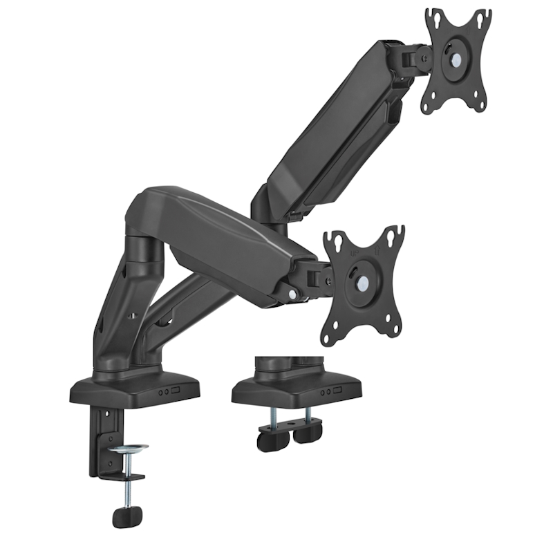 EW1534 | Dual Monitor Desk Mount For 17" - 32" | Mechanical Spring | Ewent | distributori informatica