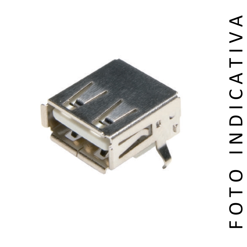 A-USBS-A | CONNETTORI USB  FEMMINA DA CS A 90&#176; TIPO A | C-Industries | distributori informatica