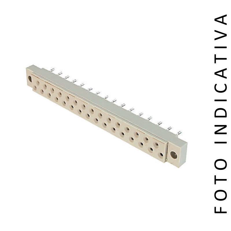 A13L2 | CONNETORE FEMMINA - PASSO 2,50mm - 13 POLI da CS Dritto | C-Industries | distributori informatica