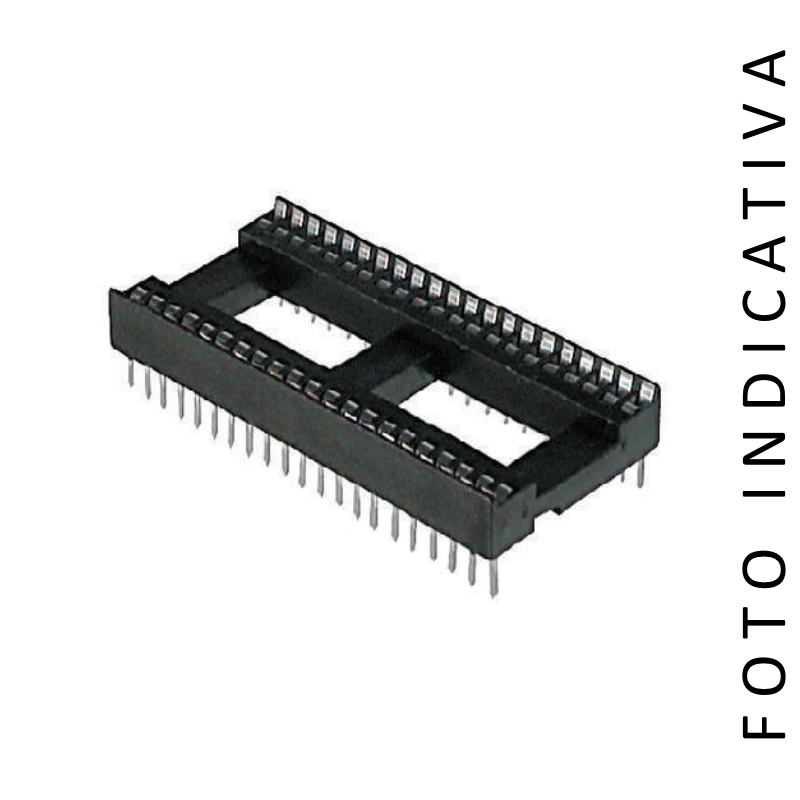 AJ64LC | ZOCCOLI da CS.CONTATTO A DOPPIA MOLLA 64 POLI PASSO 1,788mm | C-Industries | distributori informatica