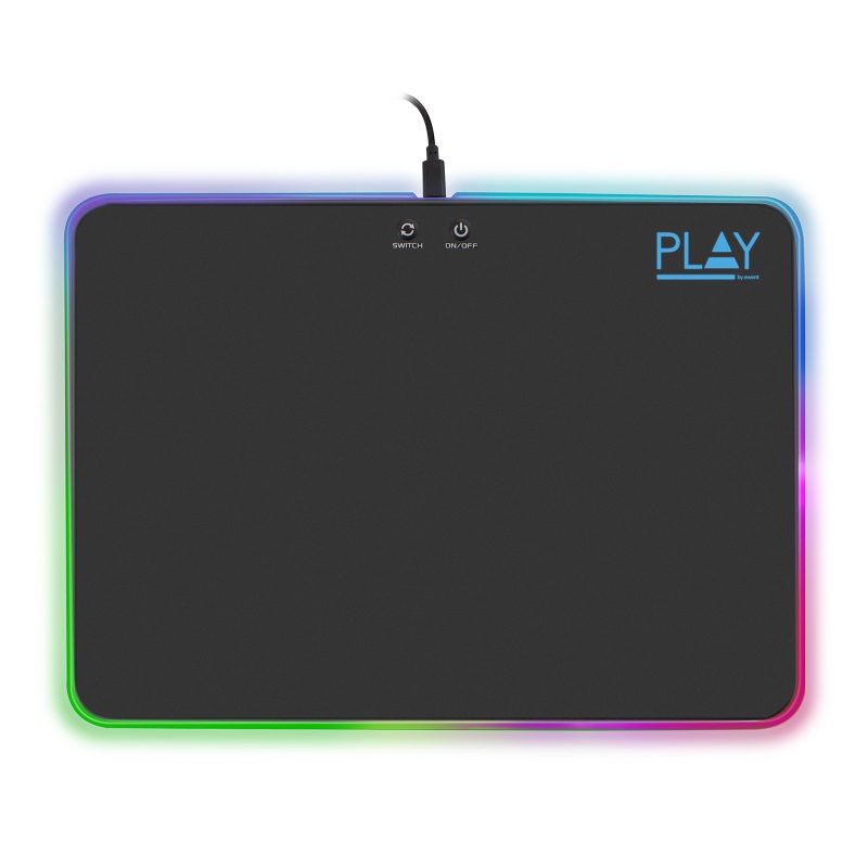 PL3341 | Alfombrilla para ratón de juego con iluminación RGB | Ewent | distributori informatica