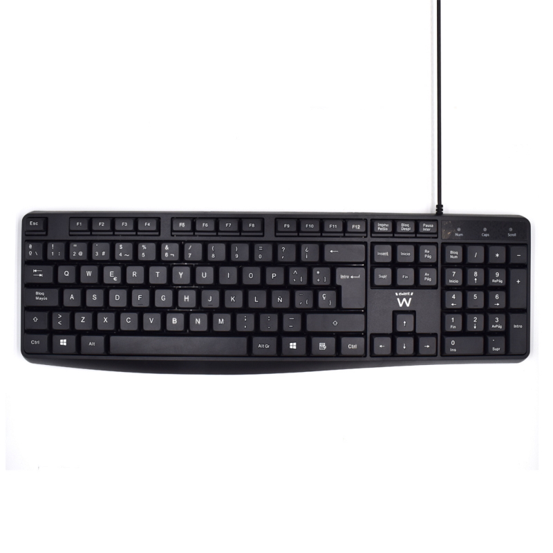 EW3001 | Teclado Business USB con escritura silenciosa | Ewent | distributori informatica