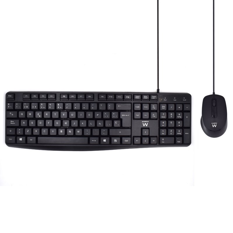 EW3006 | Juego de teclado y mouse con escritura silenciosa | Ewent | distributori informatica