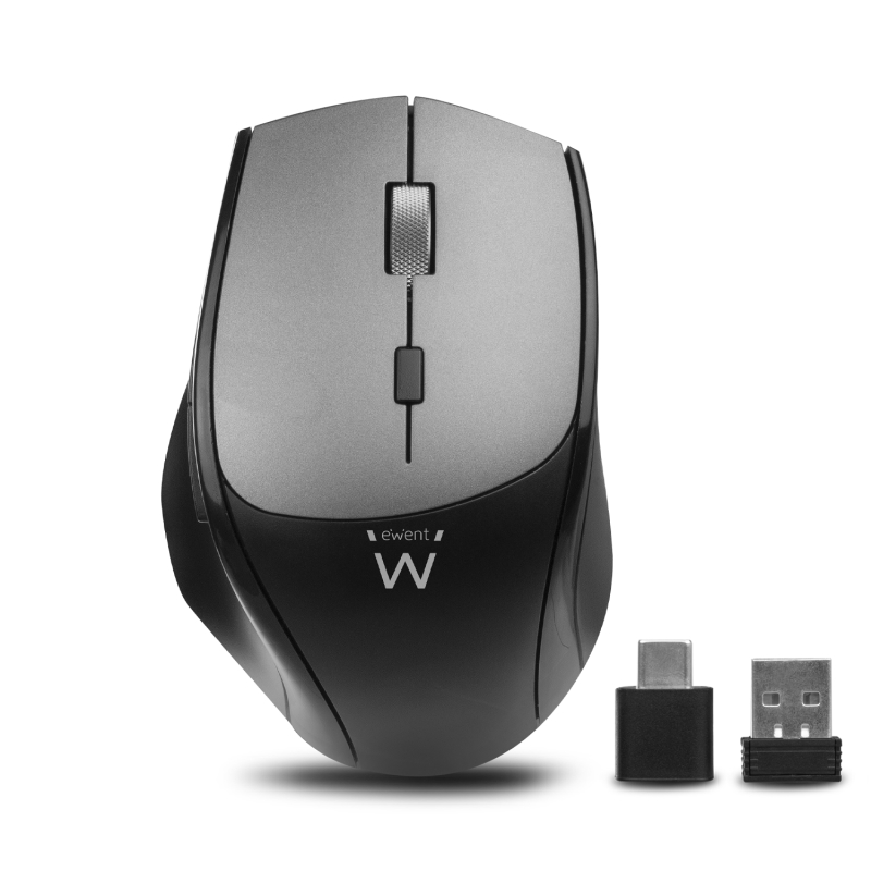 EW3245 | Ratón inalámbrico de conexión dual 2400 ppp clic silencioso | Ewent | distributori informatica