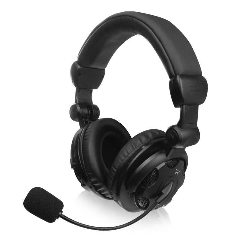 EW3564 | Auriculares estéreo cubreorejas con micrófono | Ewent | distributori informatica