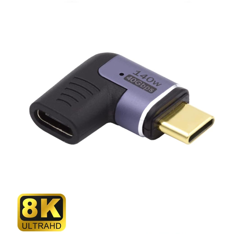 EC1048 | Adaptador Magnético USB-C de 90 Grados, USB4, PD 140W 8K60Hz | Ewent | distributori informatica