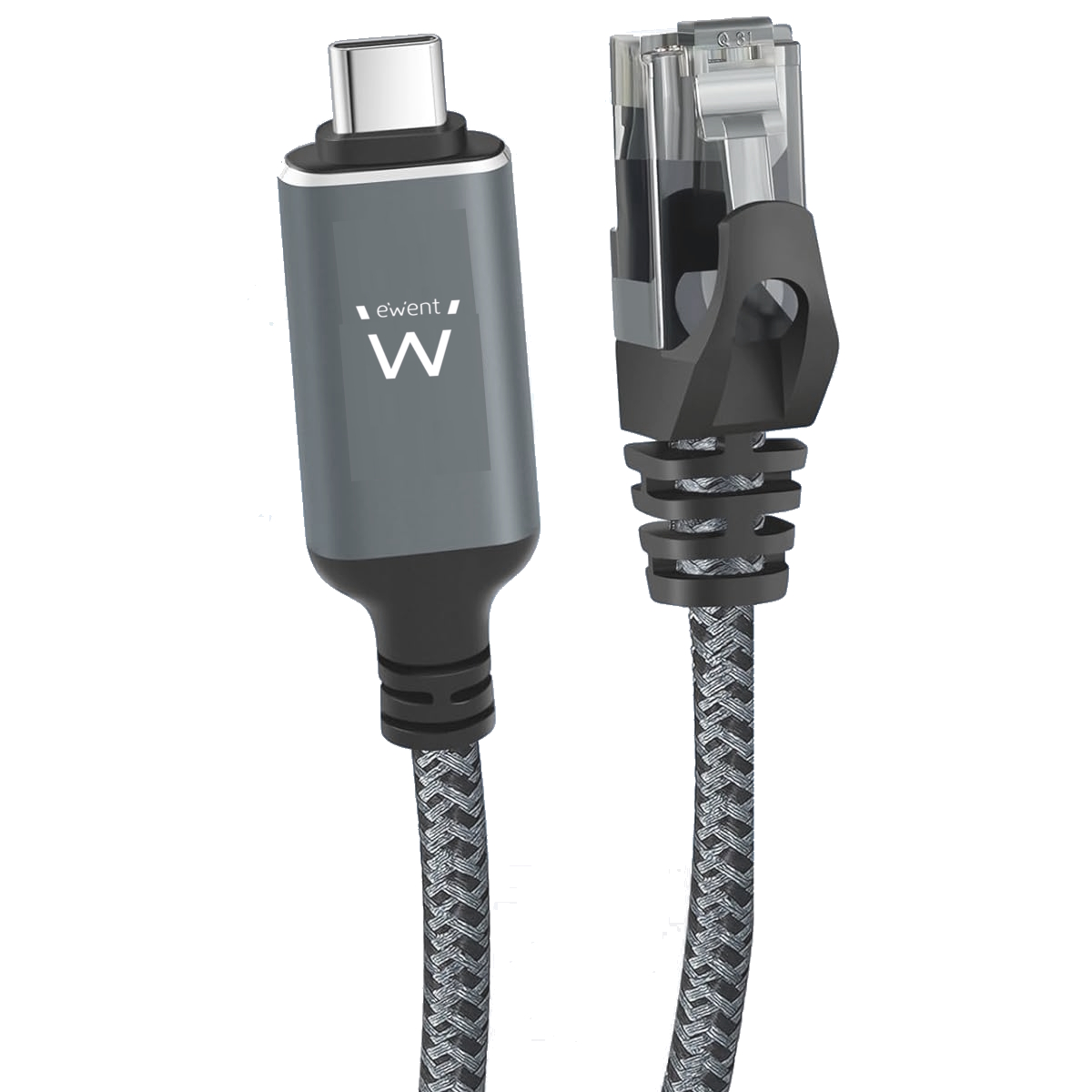 EC2000 | Cable Ethernet Gigabit RJ45 a USB-C 3.2 Gen1 de 1m | Ewent | distributori informatica