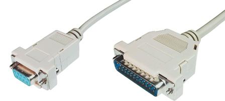 CC-310105-030-G-B | CABLE IMPRESORA SERIAL, DB25M-DB9H, 3MT | OEM | distributori informatica