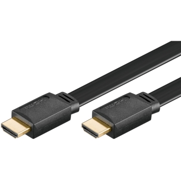 CC-130108-010-N-B | CAVO HDMI PIATTO CON ETHERNET DA 1.0m | OEM | distributori informatica