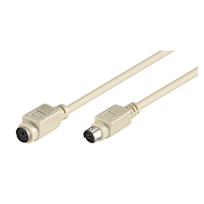 AK3246 | CABLE PROLONGADOR TECLADO PS/2, MDIN6 MH, LISO, 20MT | OEM | distributori informatica