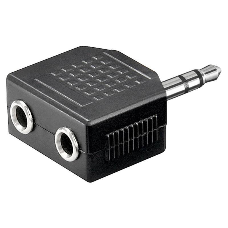 CC-220504-000-N-B | ADAPTADOR AUDIO, ESTEREO 2 IN - 1 OUT | OEM | distributori informatica