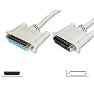 CC-200211-020-G-B | CABLE PROLONGADOR DB25M-F, ALTA CALIDAD | OEM | distributori informatica