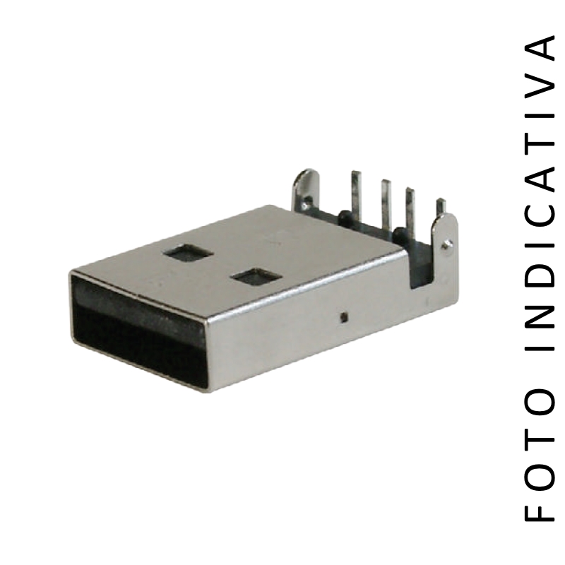 A-USB-A-LP | CONNETTORI USB  FEMMINA DA CS A 90&#176; BASSO PROFILO TIPO | C-Industries | distributori informatica