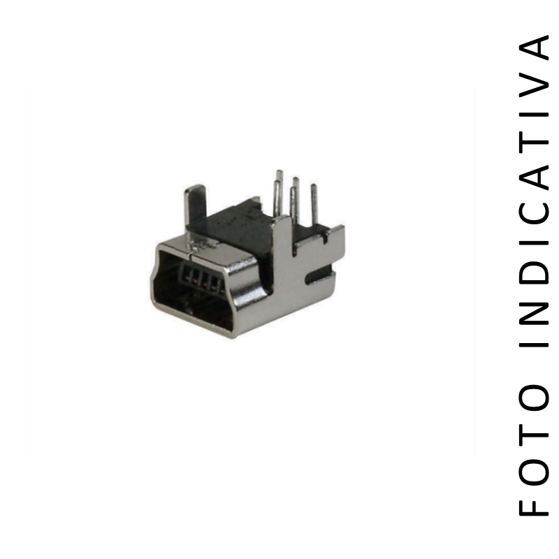 A-USB-B-M5-C | CONNETTORE MINI USB DA CS A 90&#176; -TIPO B,5 POLI | C-Industries | distributori informatica