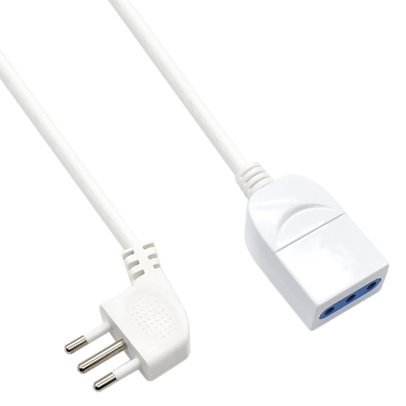 EW3802 | Power extension cord 5mt white with Italian plug 10A | Ewent | distributori informatica