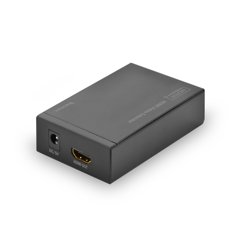 DI-DS-55121 | HDMI VIDEO EXTENDER CAT.5e FINO A 120mt Receiver Unit | Digitus | distributori informatica