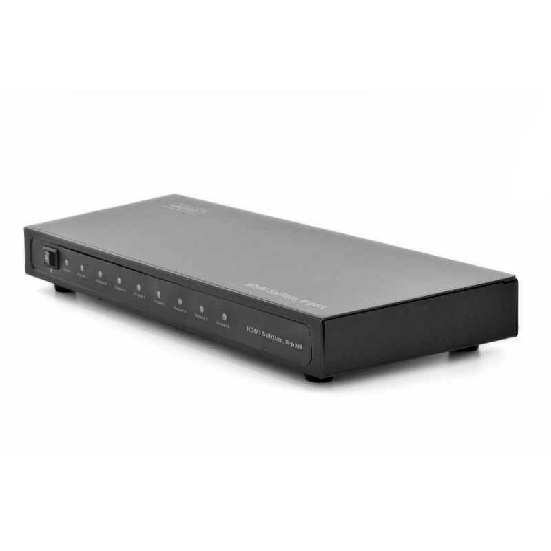 DI-DS-43302 | 1 x 8 HDMI SPLITTER 1080p | Digitus | distributori informatica