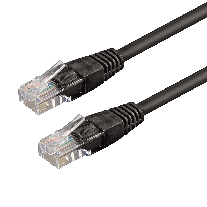 WPC-PAT-6U005BL | CABLES DE CONEXIÓN CAT.6 U/UTP 0,5M NEGRO | WP Cabling | distributori informatica